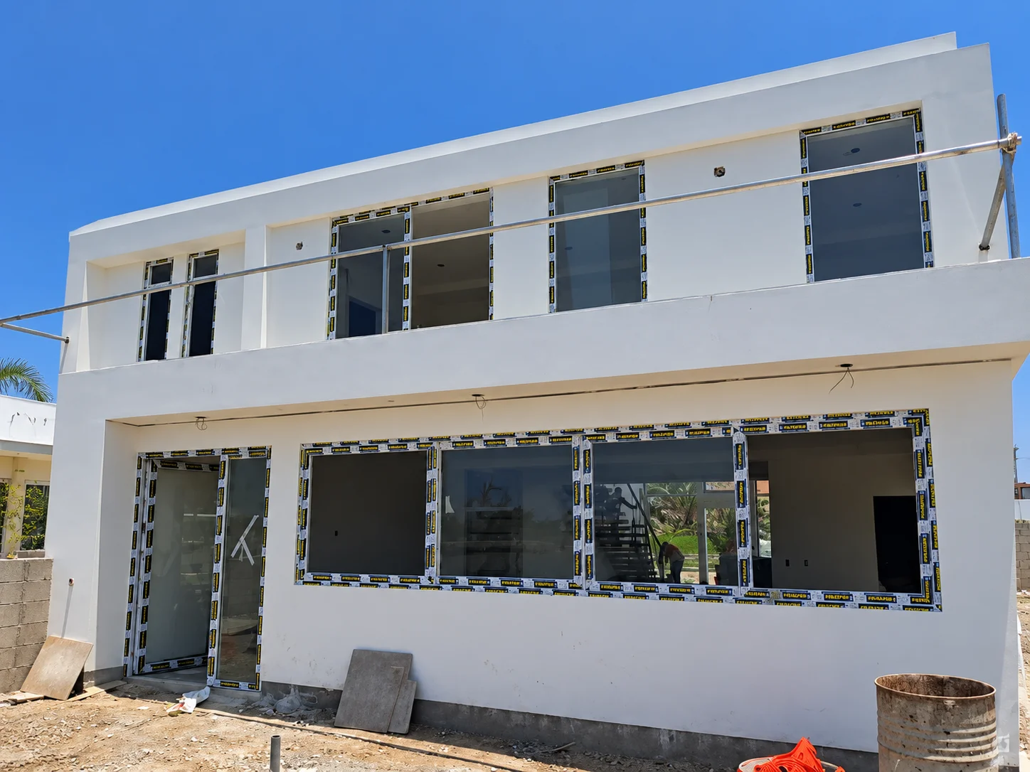 Proyecto residencial con instalación de cerramientos